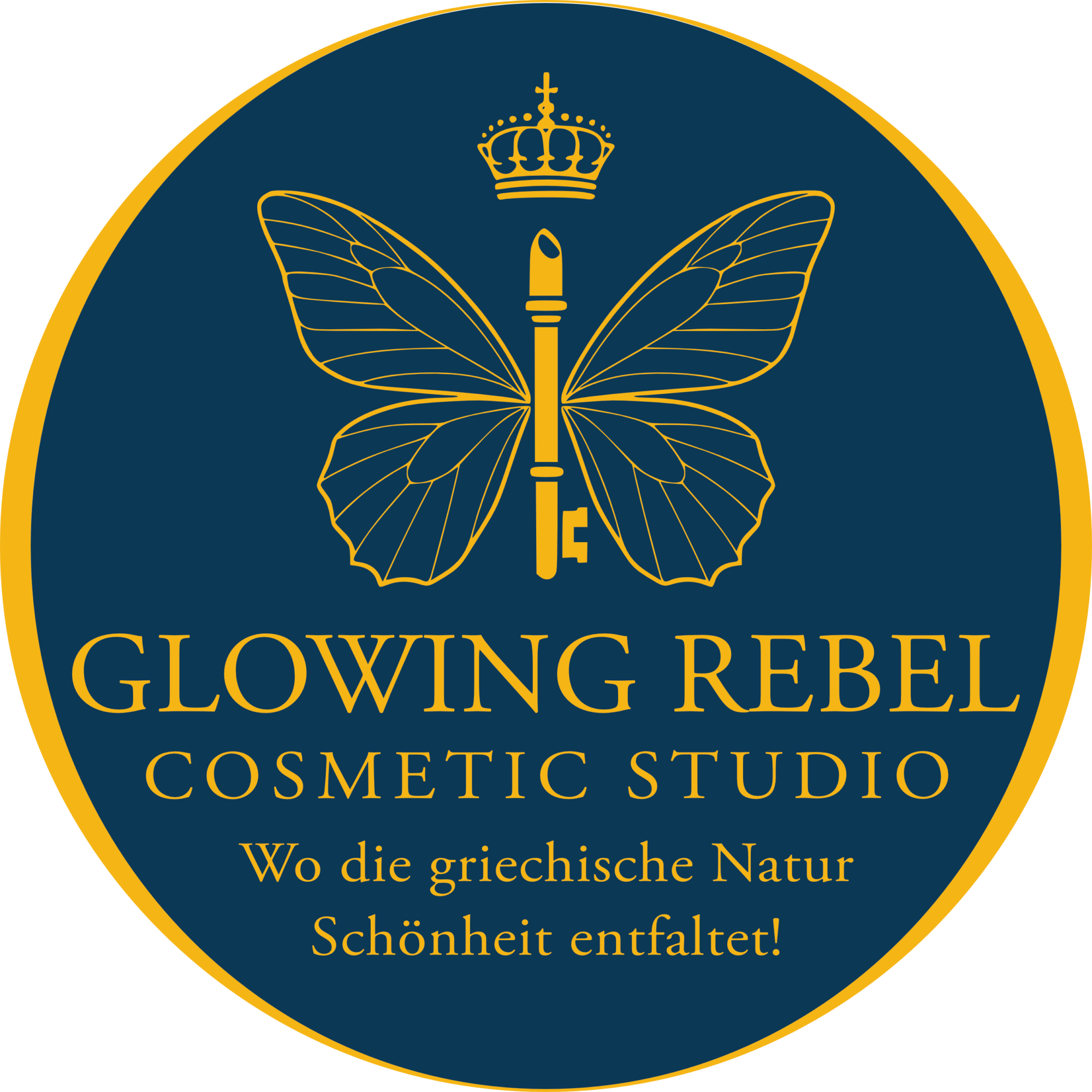 Logo Glowing Rebel Cosmetic Studio